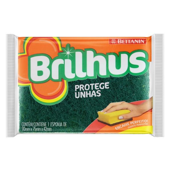 Esponja Multiuso BRILHUS Protege Unhas 1un
