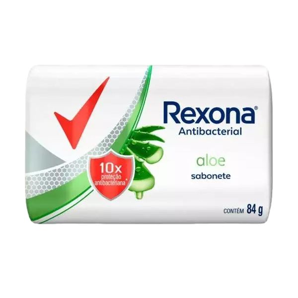 Sabonete REXONA Antibacterial Aloe Rexona Barra 84g