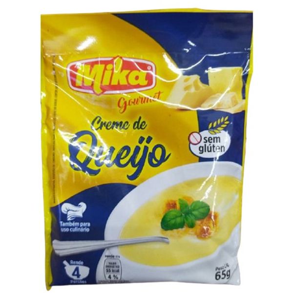 Creme de Queijo MIKA Pacote 65g