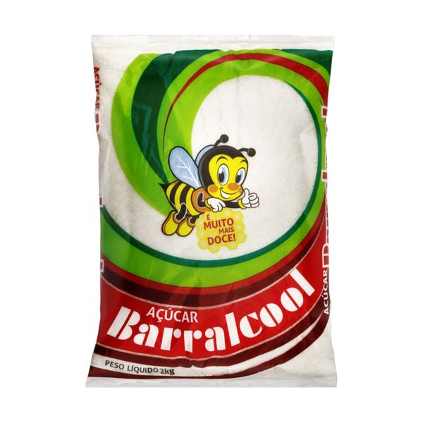 Açucar CRISTAL Barralcool Pacote 2kg