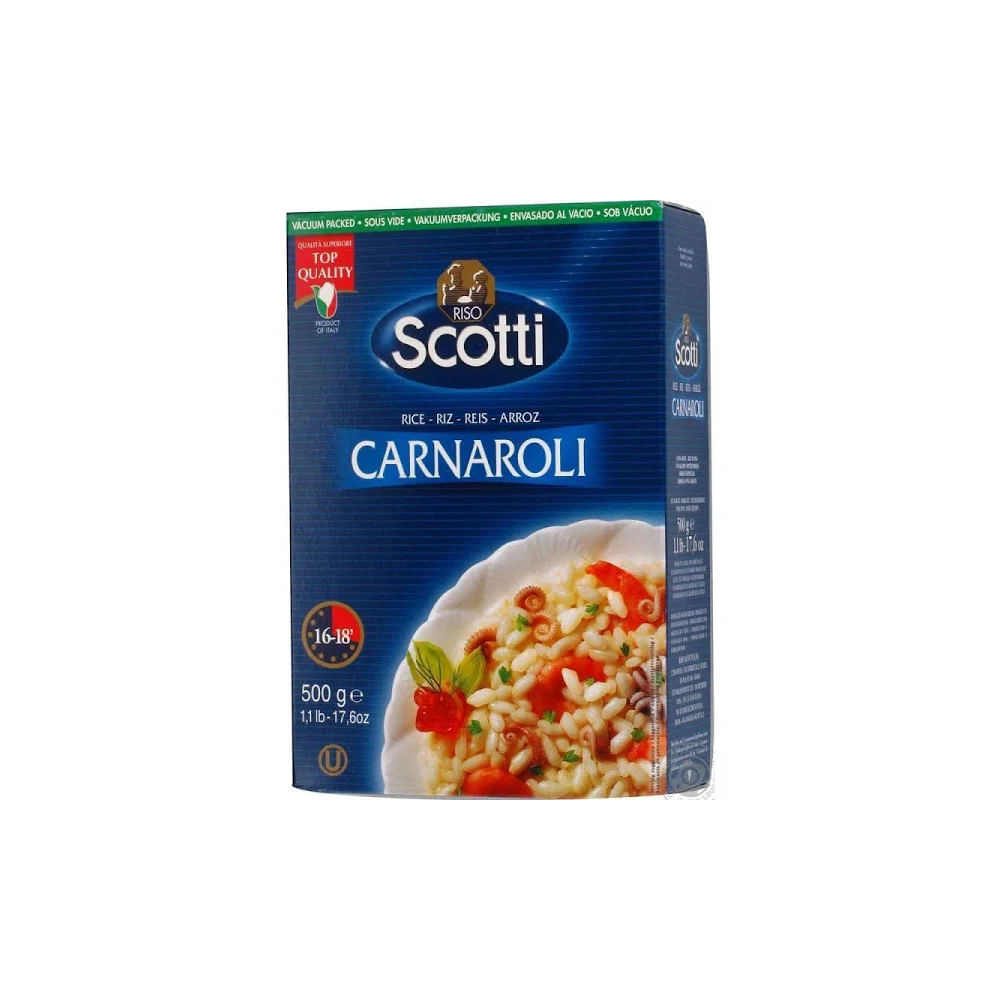 Arroz RISO SCOTTI Carnaroli Premium Pacote 500g patiogourmet
