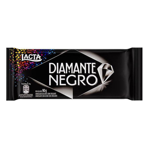 Chocolate Diamante Negro LACTA Tablete 90g