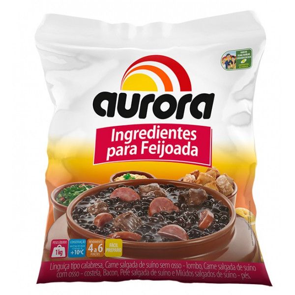 Ingredientes Para Feijoada AURORA Pacote 1kg