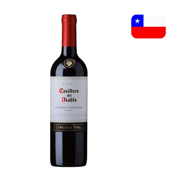 Vinho Tinto Chileno CASILLERO DEL DIABLO Cabernet Sauvignon Garrafa 750ml
