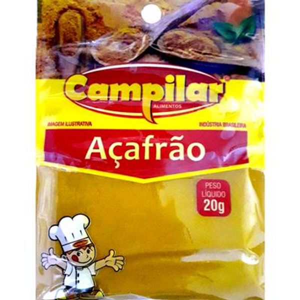 Açafrão CAMPILAR Sachê 20g Açafrão CAMPILAR Sachê 20g