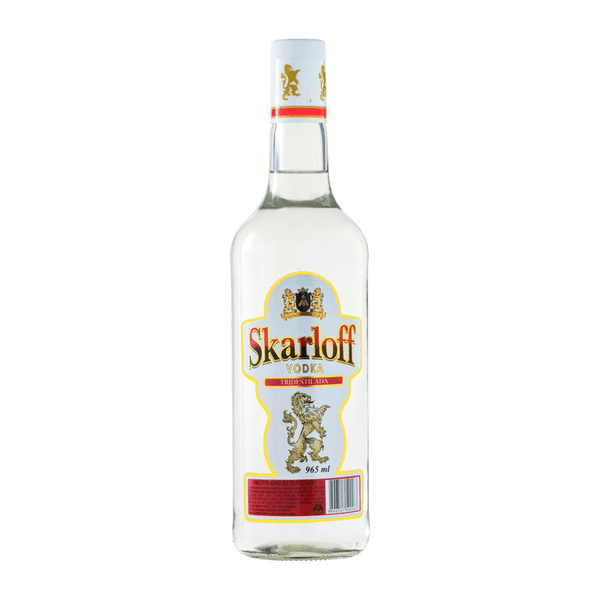 Vodka SKARLOFF Tridestilada Garrafa 965ml