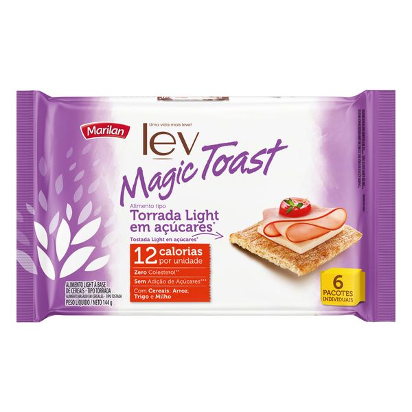Torrada Light MARILAN Lev Magic Toast Pacote 144g
