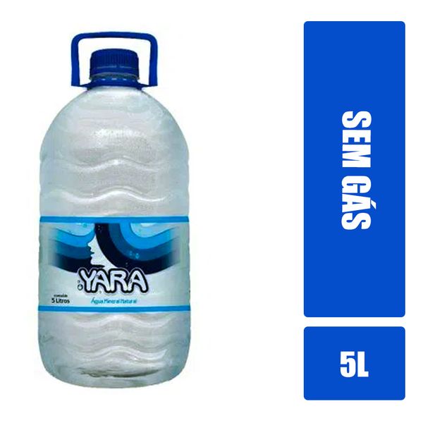 Água Mineral YARA Sem Gás Galão 5l