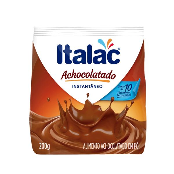 Achocolatado em Pó ITALAC Sachê 200g