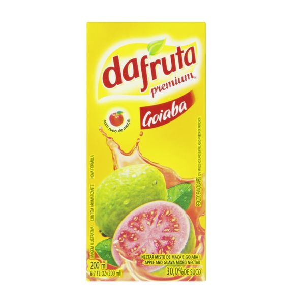 Nectar Goiaba DAFRUTA Premium Caixa 200ml