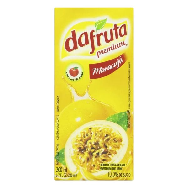 Néctar Maracujá DAFRUTA Premium Caixa 200ml