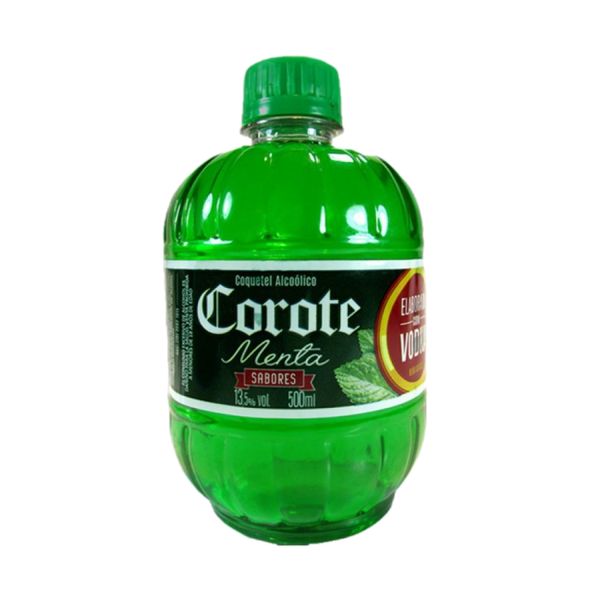 Coquetel Alcoólico de Menta COROTE Garrafinha 500ml