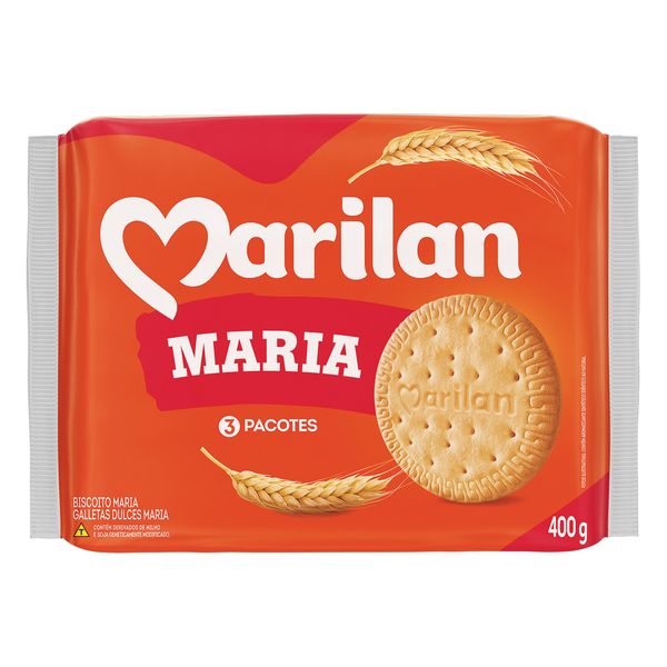 Biscoito MARILAN Maria Pacote 400g Biscoito MARILAN Maria Pacote 400g
