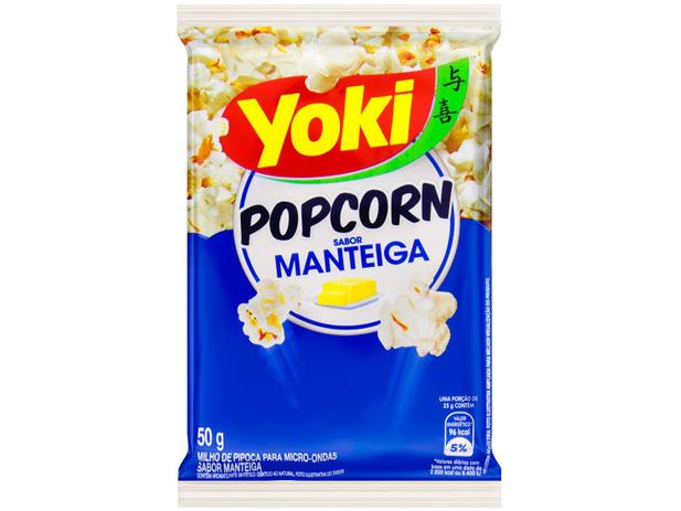Pipoca Micro POPCORN Manteiga Pacote 50g