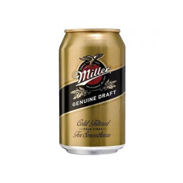Cerveja MILLER Genuine Draft Lata 350ml