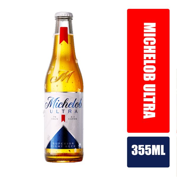 Cerveja Superior Light beer MICHELOB Ultra Garrafa 355ml