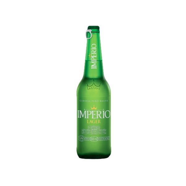 Cerveja Puro Malte Lager IMPÉRIO Garrafa 600ml