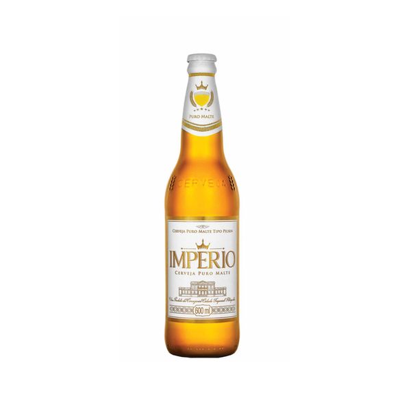 Cerveja Puro Malte Pilsen IMPÉRIO Garrafa 600ml