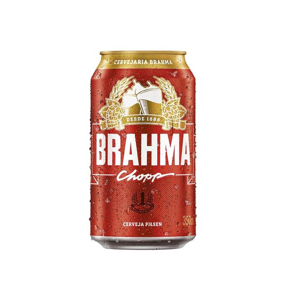 Cerveja BRAHMA Chopp Pilsen Lata 350ml