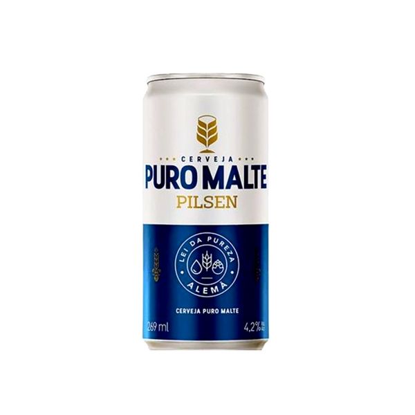 Cerveja Puro Malte IMPÉRIO Pilsen Lata 269ml