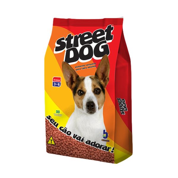 Ração Street Dog Embalagem 7kg