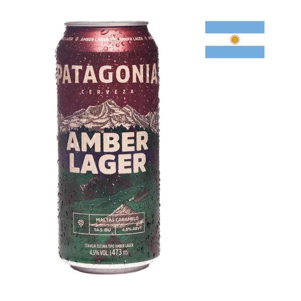 Cerveja Amber Lager PATAGONIA Lata 473ml