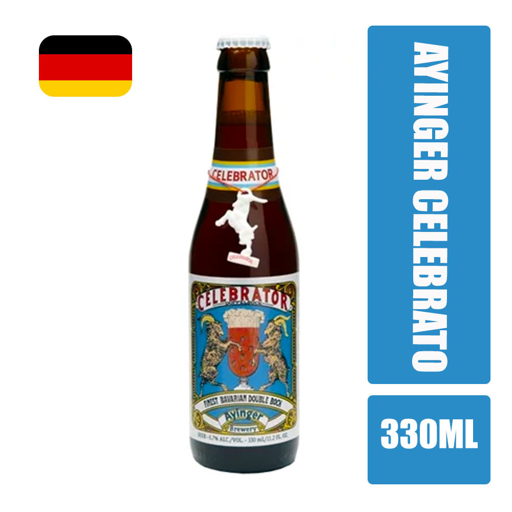 Cerveja AYINGER Celebrato Bock Garrafa 330ml patiogourmet