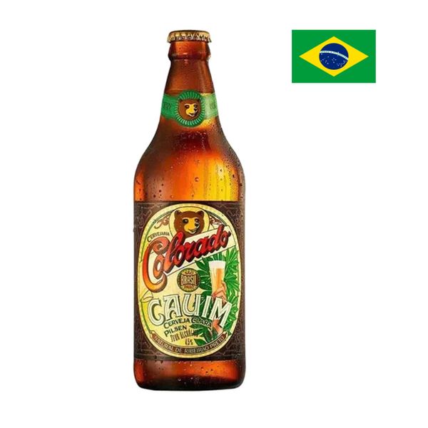 Cerveja Pilsen Cauim COLORADO Garrafa 600ml