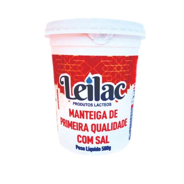 Manteiga LEILAC com Sal Pote 500g Manteiga LEILAC com Sal Pote 500g