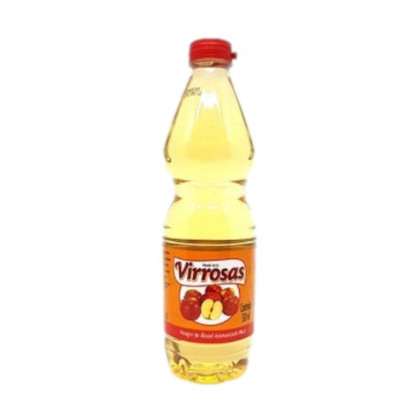 Vinagre de Álcool VIRROSAS Maçã Aromatizado Garrafa 750ml Vinagre de Álcool VIRROSAS Maçã Aromatizado Garrafa 750ml