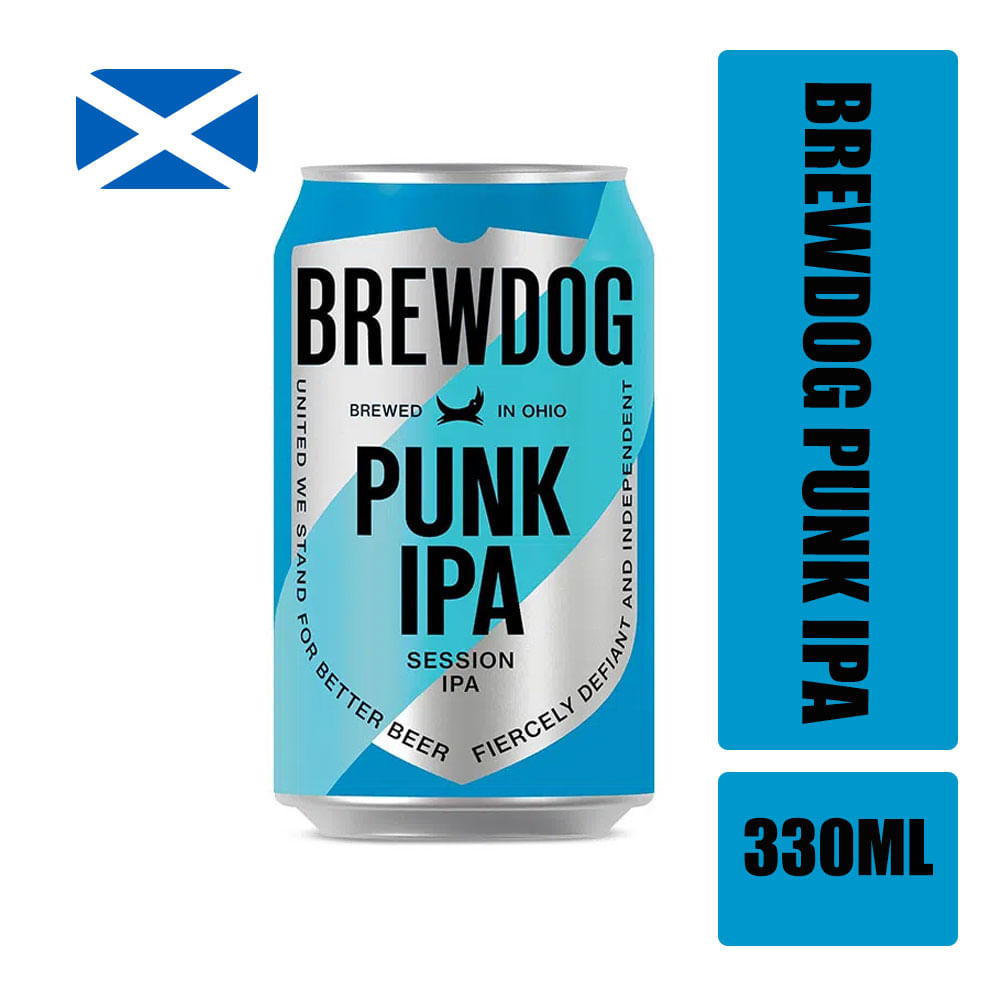 Cerveja BREWDOG PUNK India Pale Ale Lata 330ml patiogourmet