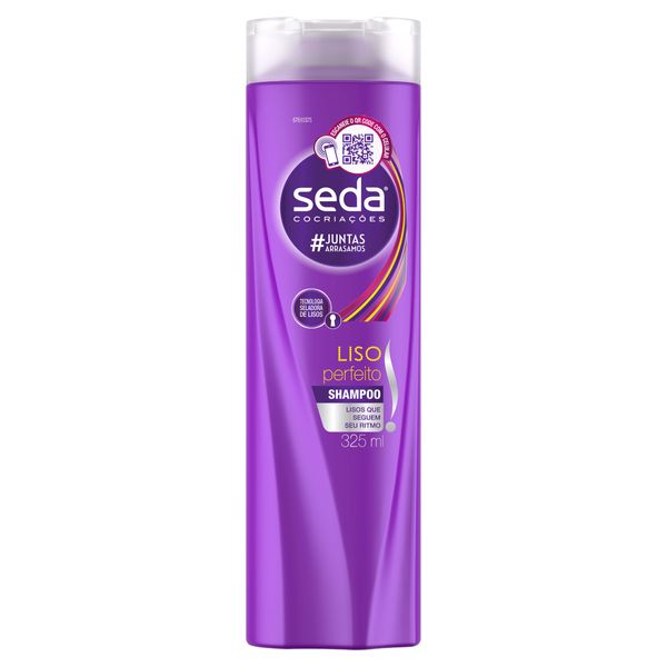Shampoo Seda Cocriações Liso Perfeito Frasco 325ml