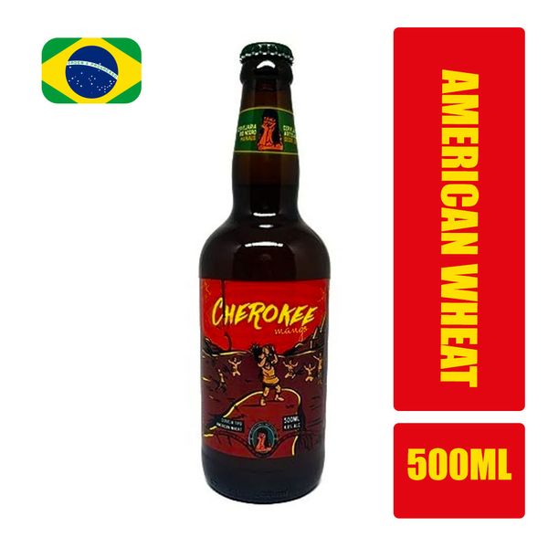 Cerveja CERVEJARIA RIO NEGRO Cherokee American Wheat Mango Garrafa 500ml