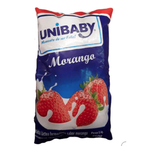 Bebida Lactea UNIBABY Sabor Morango 900g