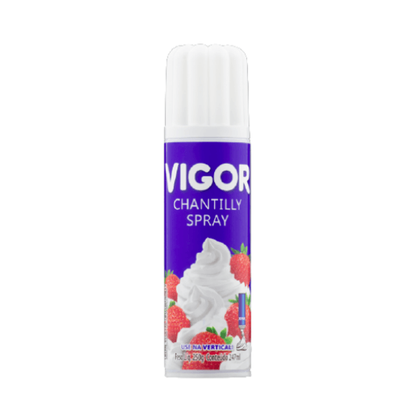 Chantilly Spray VIGOR Tradicional Frasco 250g