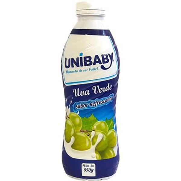 Bebida Láctea UNIBABY Uva Verde Garrafa 850g