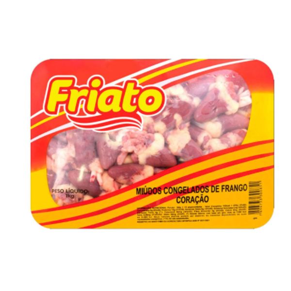 Coração de Frango Friato Bandeja 1kg