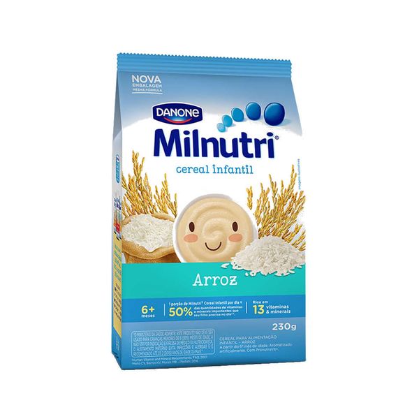 Cereal Infantil MILNUTRI Arroz Pacote 230g