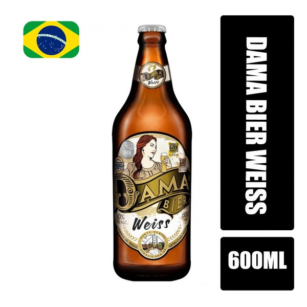 Cerveja DAMA Bier Weiss Garrafa 600ml