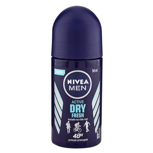 Antitranspirante Roll-On Nivea Men Active Dry Fresh 50ml