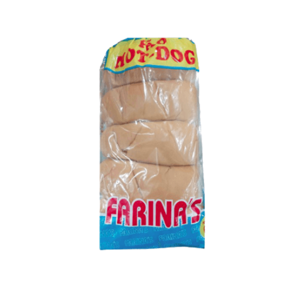 Pão Hot Dog FARINAS Pacote 600g