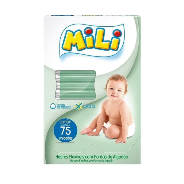 Haste Flexiveis Mili C/ 75un Haste Flexiveis Mili C/ 75un
