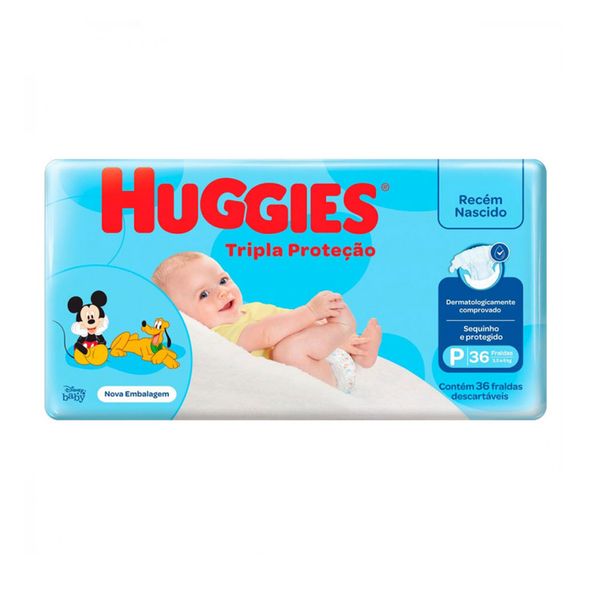 Fralda-Descartavel-Infantil-Huggies-Tripla-Protecao-P-Pacote-36-Unidades