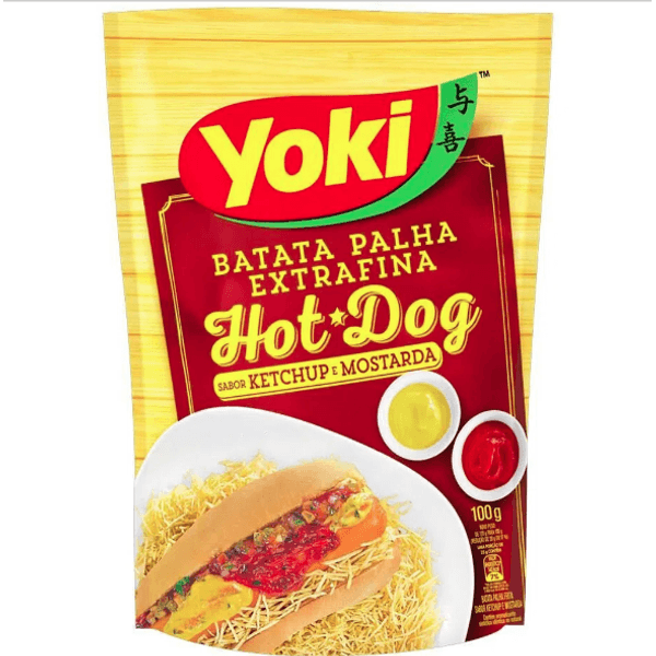 Batata Palha YOKI Hot Dog Extrafina Pacote 100g