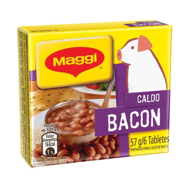 Caldo Bacon Maggi Caixinha 57g Caldo Bacon Maggi Caixinha 57g