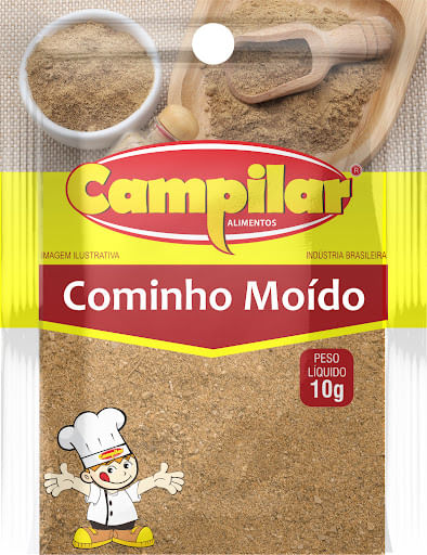 Cominho Moido CAMPILAR Pacote 10g
