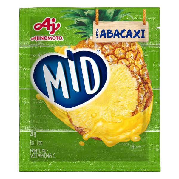 Refresco MID Abacaxi Pacote 20g