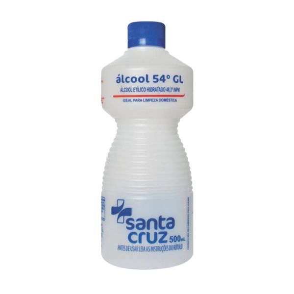 Alcool Santa Cruz 54 1Litro  46,3 INPM