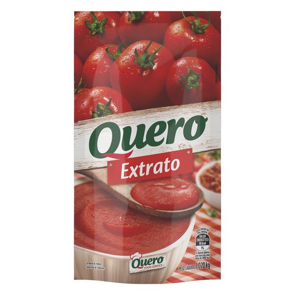 Extrato de Tomate Quero Sachê 1,02kg