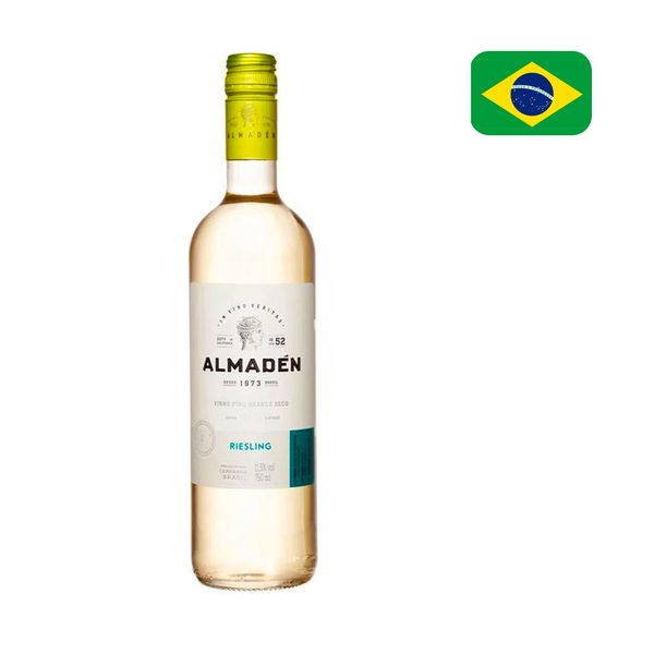 Vinho Branco Brasileiro ALMADÉN Riesling Garrafa 750ml